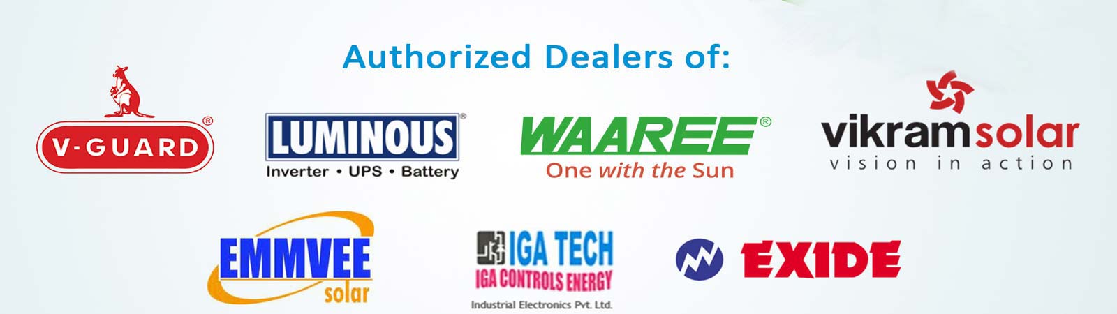Authorized Dealers of